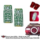 Lucas L471 LED Rear Light Board Set for MG TD | EARLY TRIUMPH TR2 MORRIS MINOR 803cc ~ Early 948cc